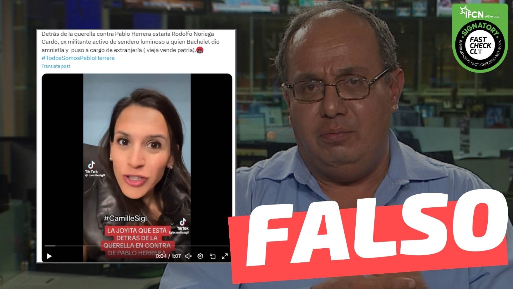 You are currently viewing (Video) Rodolfo Noriega, ex militante de Sendero Luminoso, está detrás de la querella en contra de Pablo Herrera: #Falso