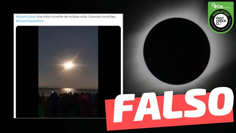 Lee más sobre el artículo (Video) “Una vista increíble del eclipse solar 2024”: #Falso