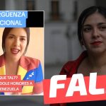 (Video) Diputada Karol Cariola usando una chaqueta de la bandera de Venezuela: #Falso