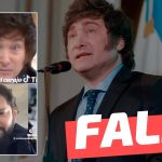 (Video) “Presidente de Argentina Javier Milei desafía a un debate al presidente de Chile”: #Falso