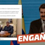 (Video) “Nicolás Maduro en México en vísperas de las elecciones”: #Engañoso