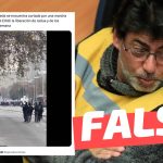 (Video) El miércoles 10 de julio hubo una marcha en la Alameda en apoyo a Daniel Jadue y a los detenidos de Villa Francia: #Falso