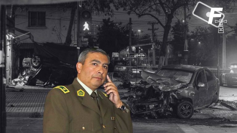 Read more about the article Exgeneral de Carabineros chocó mientras se encontraba en estado de ebriedad y sin documentos