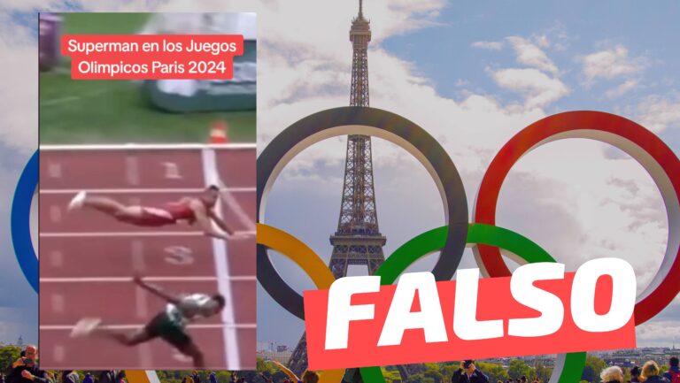 Read more about the article (Video) “‘Superman’ en los Juegos Olímpicos París 2024”: #Falso