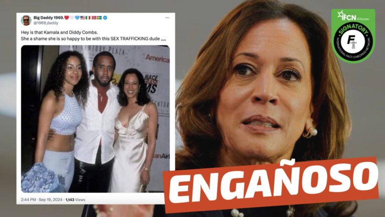 Read more about the article (Imagen) “Ellos son Kamala y Diddy Combs”: #Engañoso