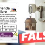 (Imagen) “Las personas mayores de 55 años pueden conseguir una casa gratis”: #Falso