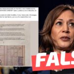 (Imagen) Kamala Harris estuvo inscrita en el Partido Comunista de Estados Unidos: #Falso