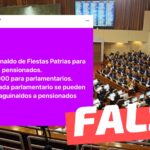 Parlamentarios reciben $2.000.000 de aguinaldo por Fiestas Patrias: #Falso