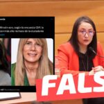 “Marcela Cubillos y Ximena Rincón son, según la encuesta CEP, la políticas peor evaluadas y con más alto rechazo de la ciudadanía”: #Falso