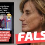 “Marcela Cubillos eliminó Historia y Educación Física en Chile”: #Falso