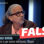 Pablo Herrera: “Los colegios dan prioridad a los extranjeros y los chilenos se quedan sin colegio”: #Falso