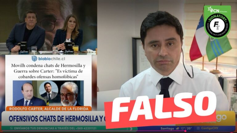 Read more about the article Rodolfo Carter, alcalde de La Florida: “A Manuel Guerra lo había contratado la sociedad civil a través del COSOC”: #Falso