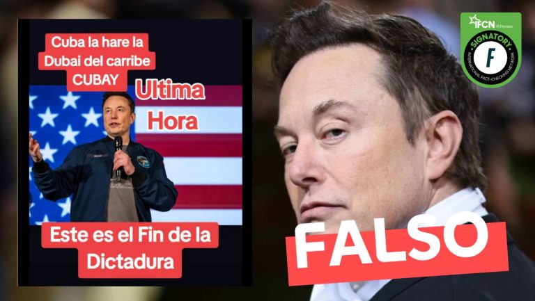 Read more about the article Elon Musk: “Cuba la haré el Dubai del Caribe”: #Falso