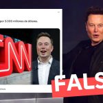 (Imagen) “Elon Musk compró CNN por 3.000 millones de dólares”: #Falso