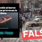 (Video) “Aquí tienen el barco con el que provocan la DANA: Proyecto HAARP”: #Falso