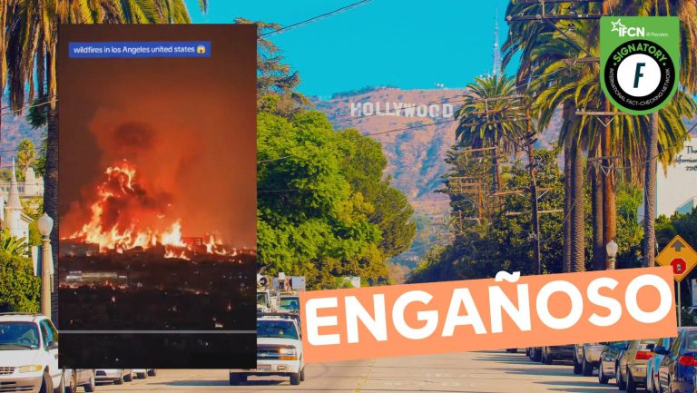 Lee más sobre el artículo (Video) “Incendios forestales en Los Ángeles, Estados Unidos”: #Engañoso