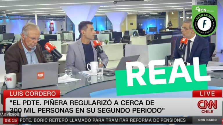 Lee más sobre el artículo “El presidente Piñera regularizó aproximadamente a 320 mil personas en su segunda administración”: #Real