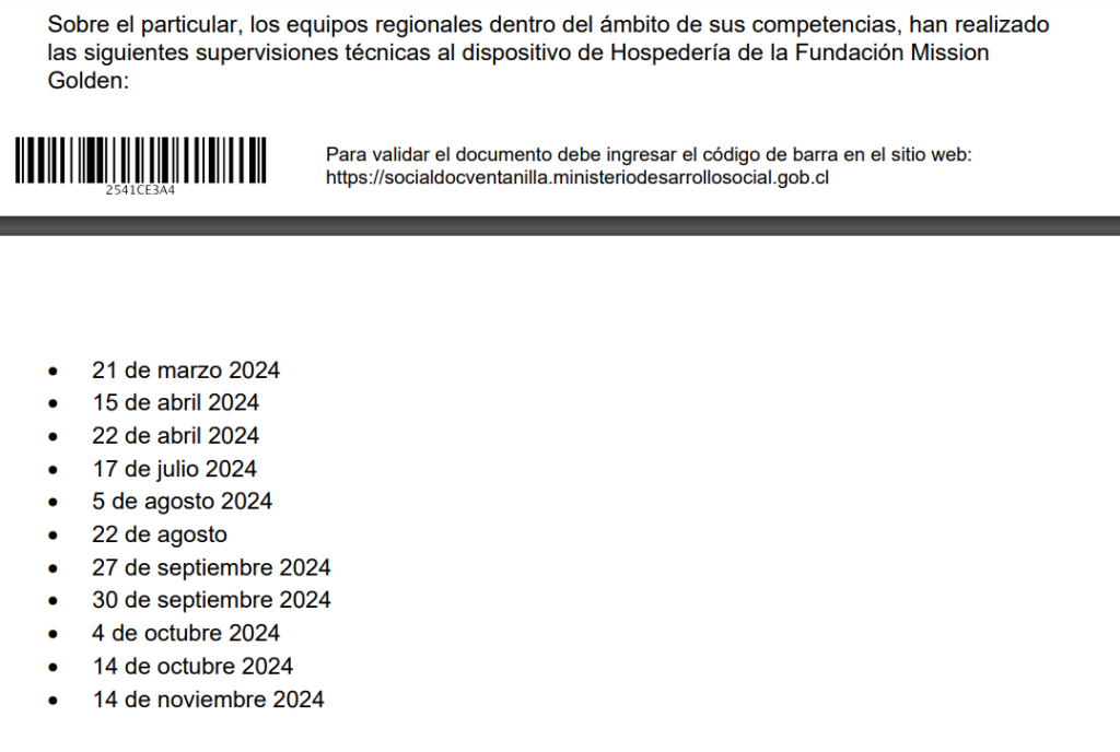 Recorte de la solicitud de transparencia que extrabajadores hicieron llegar a Fast Check CL.