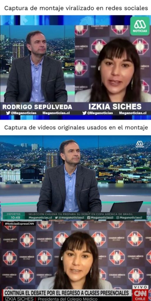 Izkia Siches y Rodrigo Sepulveda